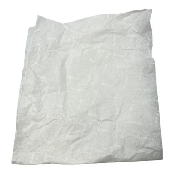 Chanel Gift Bag Set Authentic Pouch Tissue Paper and Gift Bag - Picture 4 of 9